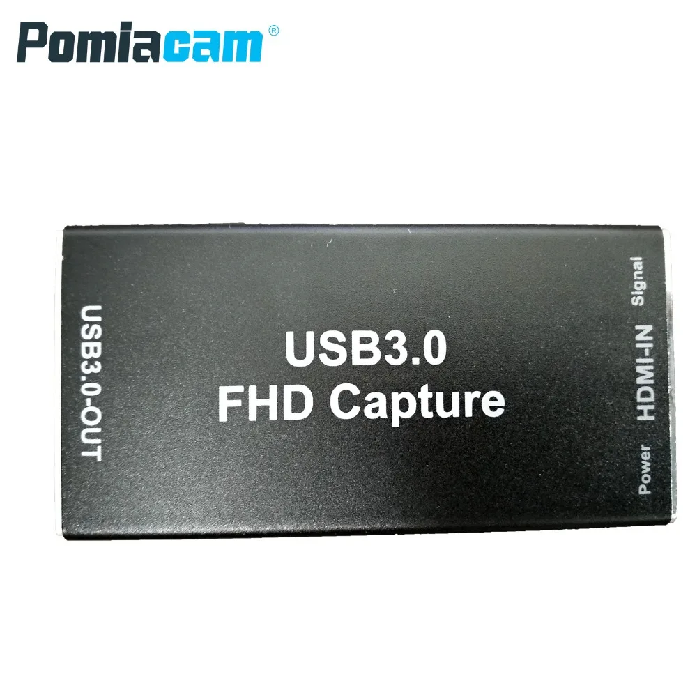 VC30 HDMI видеозахвата с USB3.0 устройство карты коробка подходящая UVC/UAC стандарт 720