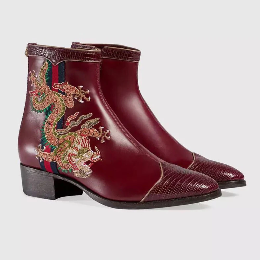 2 шт. разноцветная китайская нация дракон вышивка пришить патчи аппликация DIY сумки обувь аксессуары для одежды P18