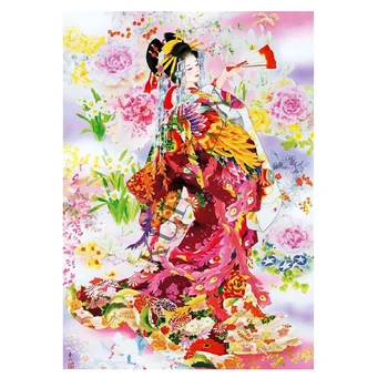 

diamond painting full square"Japanese,woman"5d diy diamond embroidery sale rhinestone painting wedding decoration cross stitch