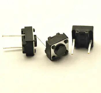 

(100)Tactile Switch 6 x 6 x 4.3mm PCB Non-Lock Tact Push Button Switch 2 Pins