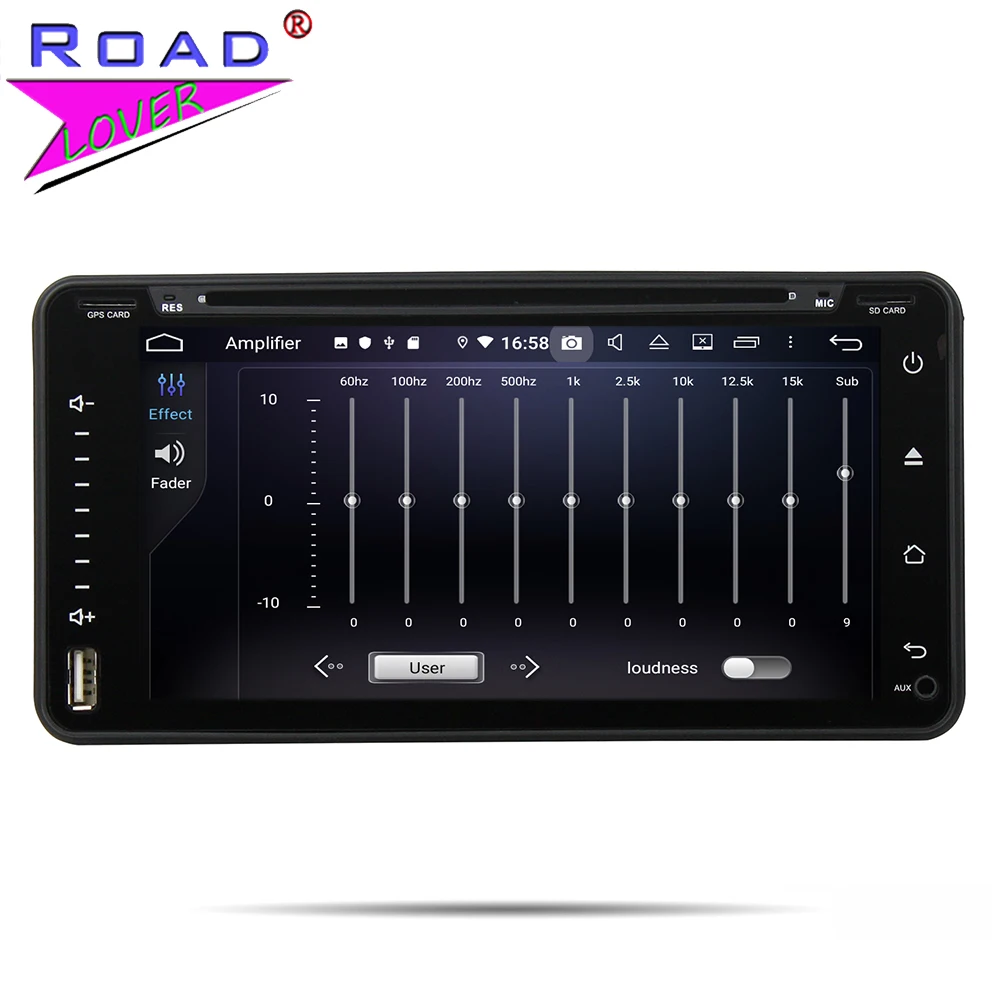 Flash Deal Roadlover Android 9.0 Car DVD Player For Toyota Auris Hilux Fortuner Land Cruiser 100 Prius Verso Avensis Stereo GPS Navigation 5