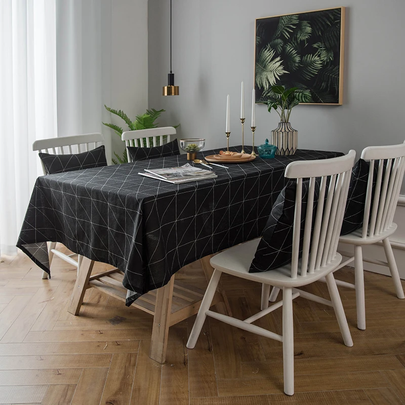  GIANTEX Decorative Table Cloth Tablecloth Rectangular Tablecloths Dining Table Cover Obrus Tafelkle