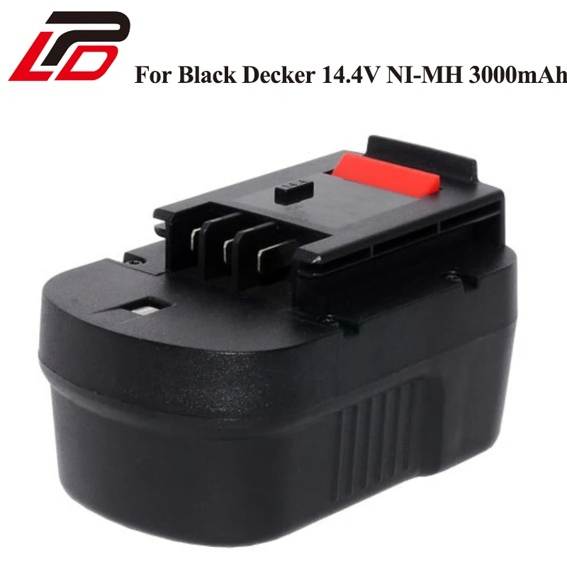 

For Black&Decker 14.4V NI-MH 3000mAh Power Tool Battery A144EX,A14F,A1714,B-8316,BD1444L,BPT1048,HPB14,FS140BX,FSB14