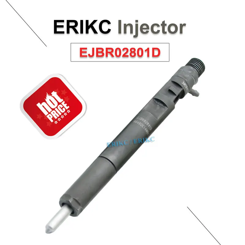 ERIKC Injector EJBR02801D 33800-4X500 For Delphi Carnival Sedona Terracan 2.9L
