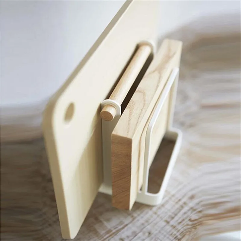 

2019 NEW 1PC High-quality Storage Rack Kitchen Cutting Board Drain Shelf Organization Multifunction Home Kitchen Tool Holder