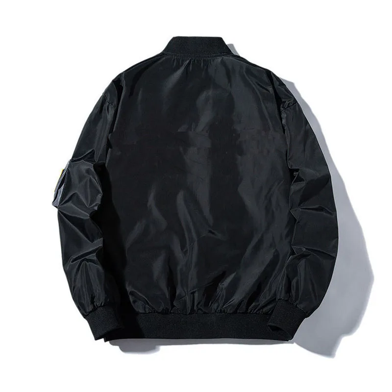 

MA1 Men Bomber Space Jacket Outwear Japan Military Flight Pilot Jackets Male Coat College Outerwear Military Jacket Us Size