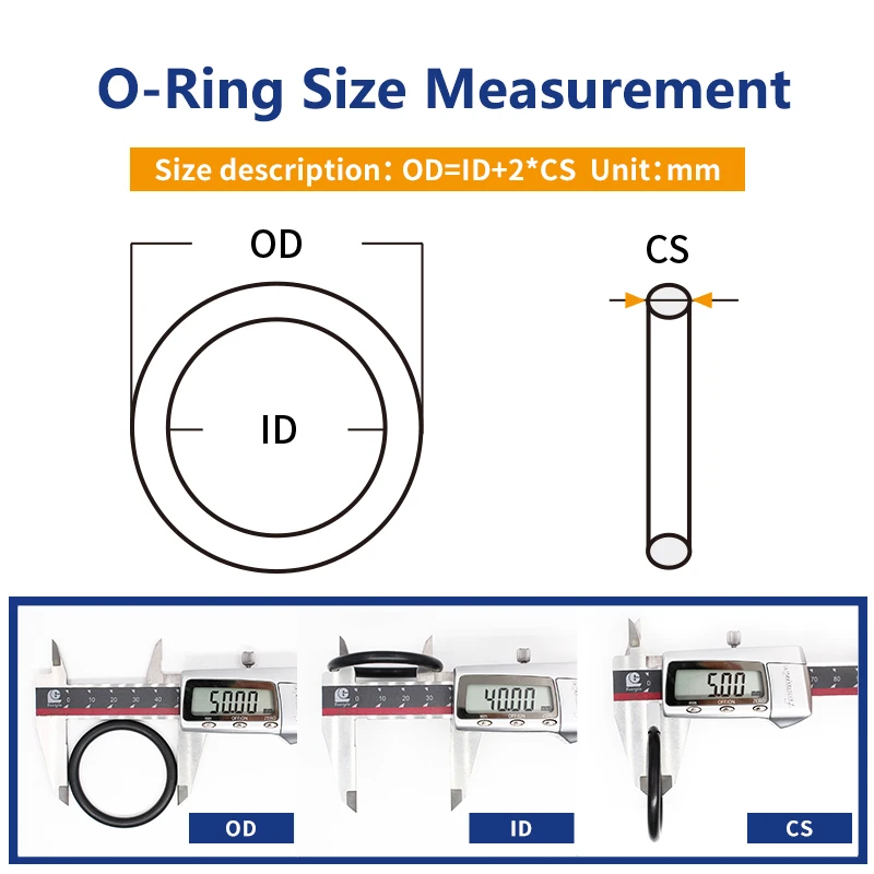 40 шт./лот Черный NBR уплотнительное кольцо 1,5 мм Толщина 32/33/34/35/36/38/40/42/45/48/50 мм OD уплотнительное кольцо резиновое уплотнительное кольцо шайба