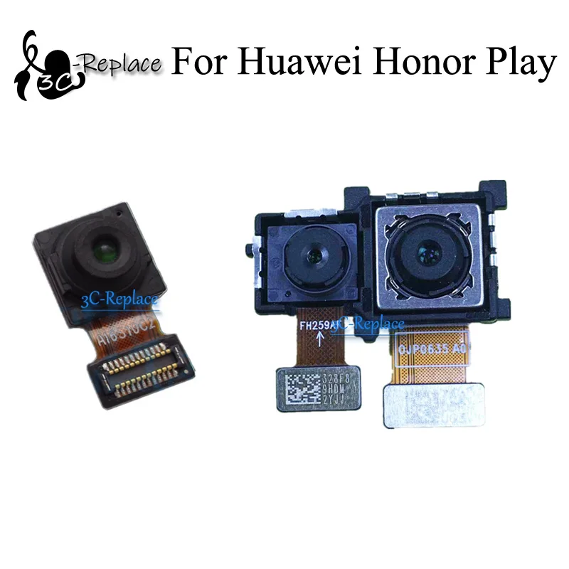 

For Huawei Honor Play COR-AL00 COR-AL10 COR-TL10 COR-L29 Back Main Rear Big camera Small Front Camera flex cable Ribbon