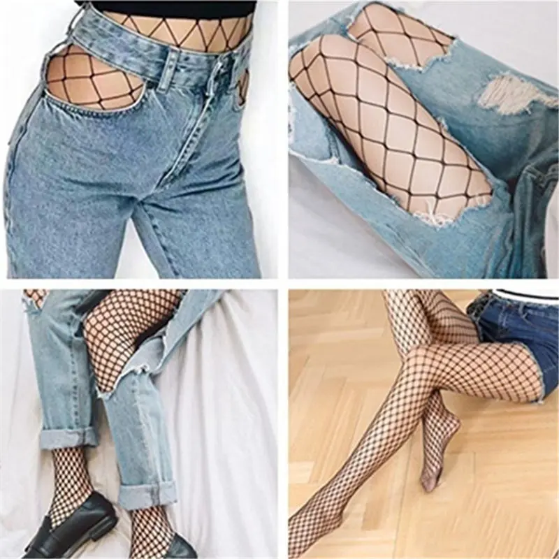 

2019 Summer Fashion Women's Sexy Fishnet Stockings Leggings Long Sexy Fish Net Stockings Lingerie Thigh Pantyhose Stockings