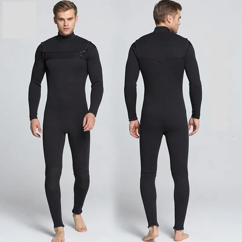 

Front Zipper Scuba Diving Wetsuit Men New 3mm Neoprene Swimming Diving Suit Surf Triathlon Spearfishing Wet Suit Full Bodysuit