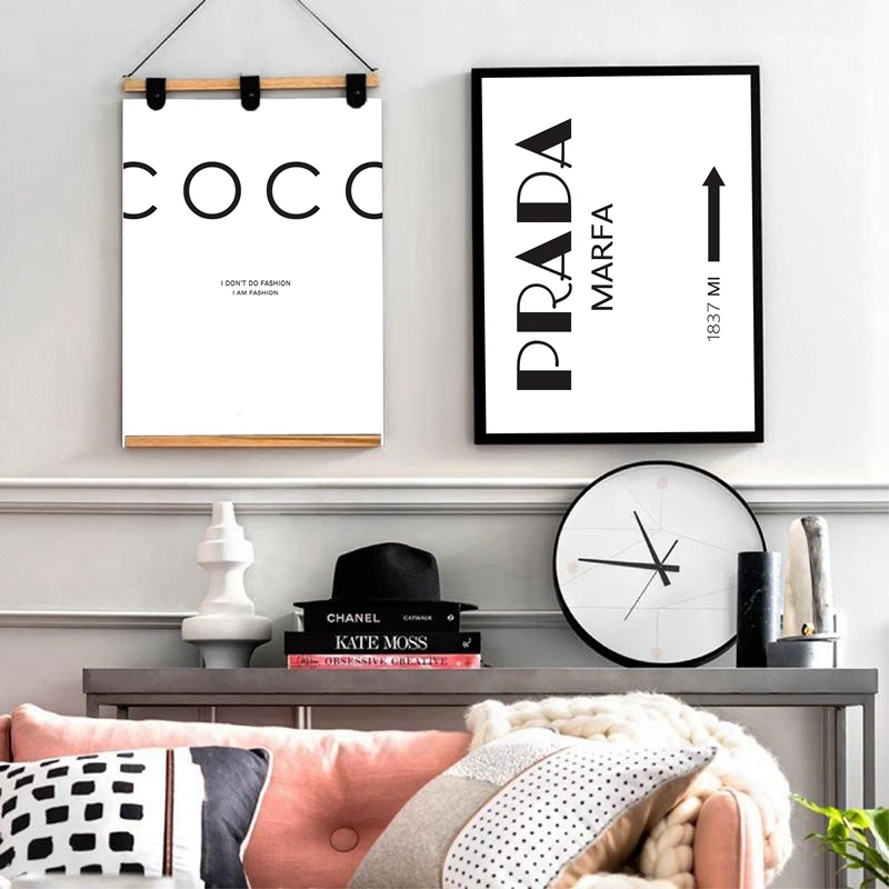 Fashion Poster Canvas Prints home decor