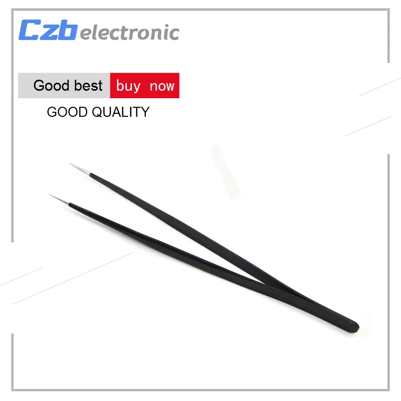 

1PCS TU-11B Anti-static Non-magnetic Straight Tip Tweezer