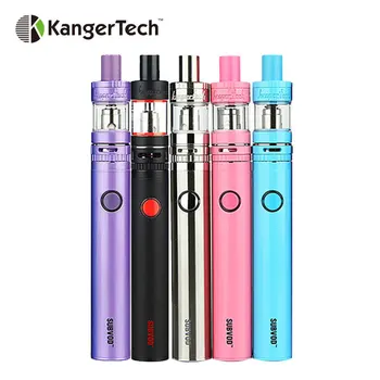 

Original Kangertech SUBVOD Kit with 3.2ml SSOCC Tank Atomizer 1300mAh SUBVOD Battery Electronic Cigarette Kit for Subohm Vaping