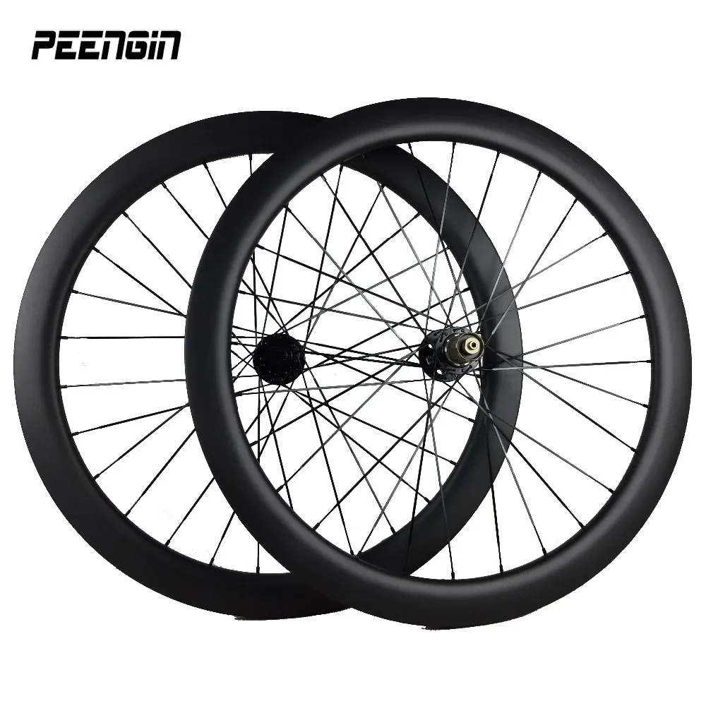 50mm carbon disc brake bicycle wheel set 700C 25mm carbon 38mm clincher