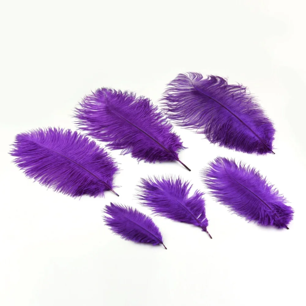 Colorful High Quality Natural Ostrich Feathers Fit XMAS Wedding