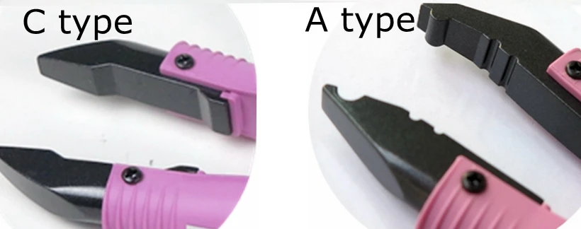 2 pcs Loof Hair Extension Iron Keratin Bonding Tools Fusion Heat Connector Wand used for U tip hair