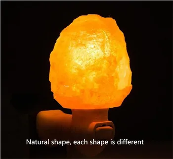 

natural crystal Salt lamp Night light Small wall lamp ore light salt light Nightlight Warmth rock light