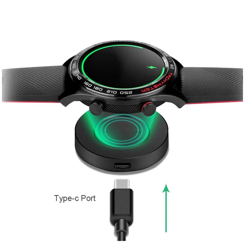 Магнитная док-станция зарядное устройство адаптер подставка usb зарядный кабель база шнур для huawei Watch GT/GT 2 GT2/Honor Watch Magic Smartwatch