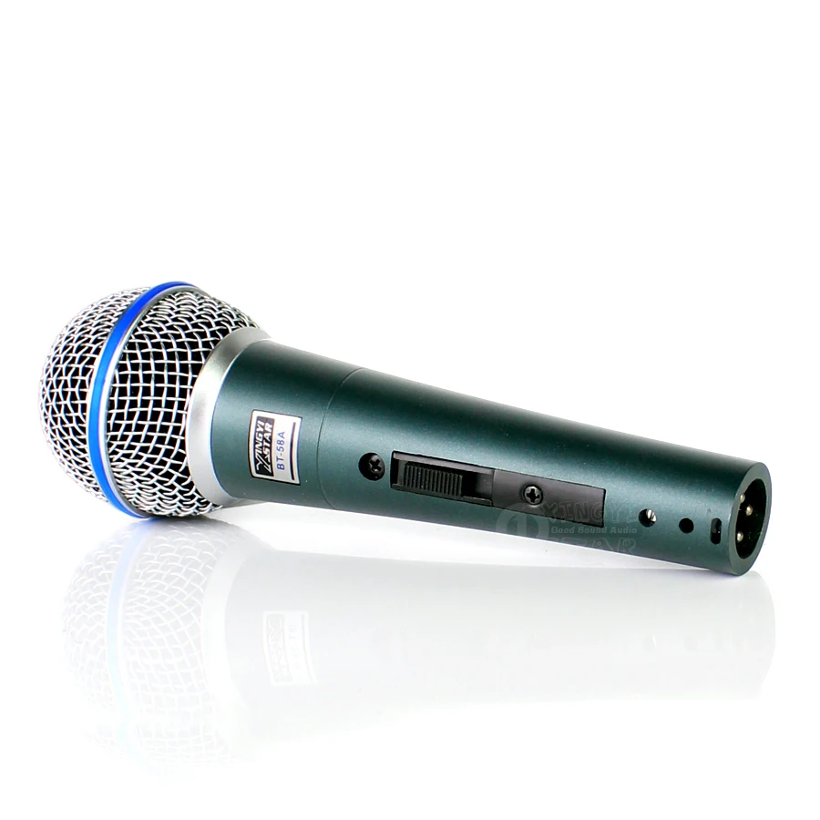 XLR BT58A переключатель Профессиональный винтажный Ручной вокальный динамический