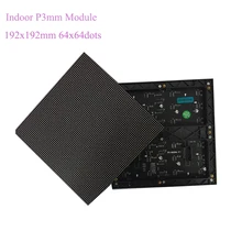 Крытый P3mm SMD2121 192x192 мм светодиодный модуль экран/3 мм небольшой внутренний светодиодный модуль-панель для дисплея видео стены