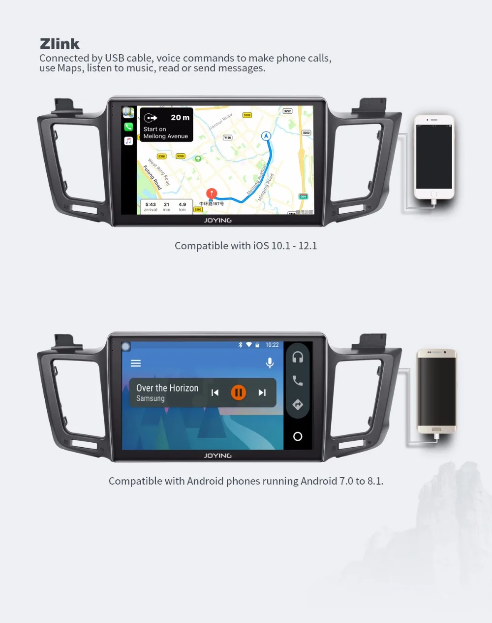 Excellent 10.1"IPS 4GB+64GB Octa Core Autoradio Head Unit Android 8.1 Car Stereo For TOYOTA RAV4 2012-2018 Music GPS Player Built-in DSP 7