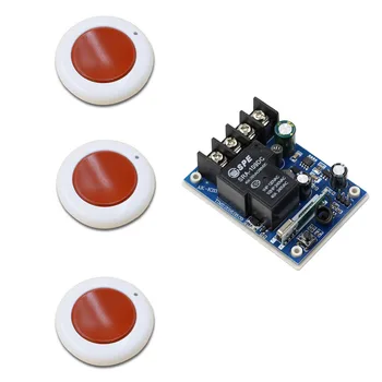 

DC 12V 24V 36V 48V Wireless Remote Control Switch System 40A 1CH Relay Receiver Transmitter For Home Light Curtain Door Gate