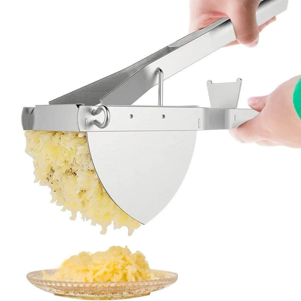 Large Potato Ricer Stainless Steel, Potato Masher Stronger, with Longer  Leverage Handles,3 Interchangeable Discs, Ricer Kitchen Tool-Mashed Potatoes,  Masher for Fruits, Vegetables, Baby Food 