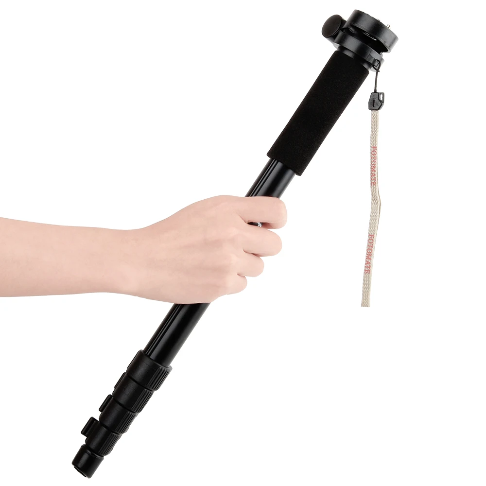 MR 23 Camera Monopod 5 Sections Unipod stabilizer Walking Stick for