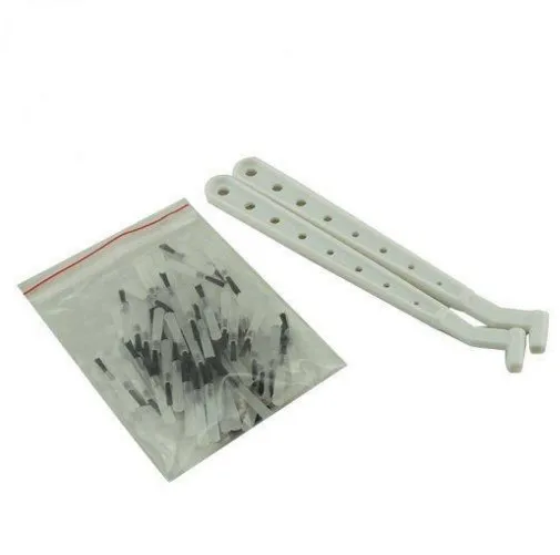 100pcs/set Dental Disposable Composite Brush Tips With 2 Brush Handles