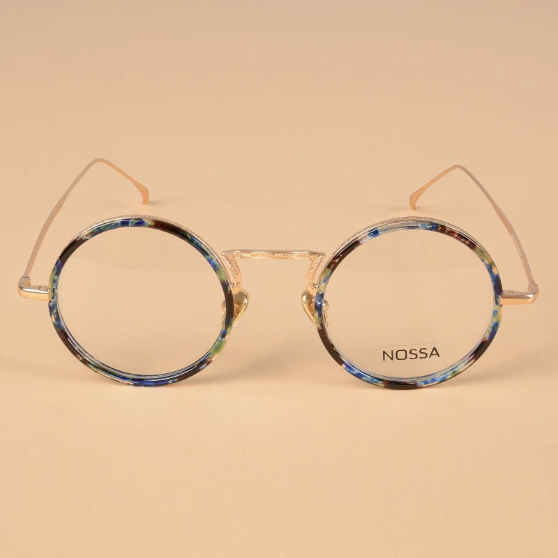 

New Design Round Frame Spectacles Women Clear Lens Fashion Eyeglasses Men Optical Eyewear Frames Lady Prescription Glasses Frame