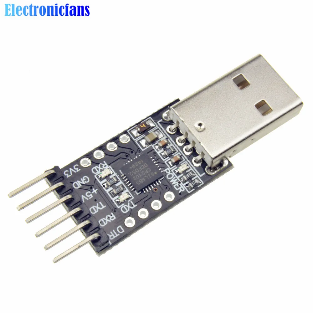 1 шт. серийный преобразователь CP2102 с USB 2 0 на TTL UART 6 контактов сменный модуль