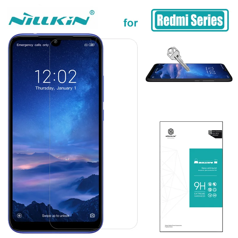 

Xiaomi Redmi 7A 7 6 6A Glass Nillkin Tempered Glass Screen Protector 9H Anti-Scratch Xiaomi Redmi 7A 7 6 6A 5 Plus Nilkin Glass