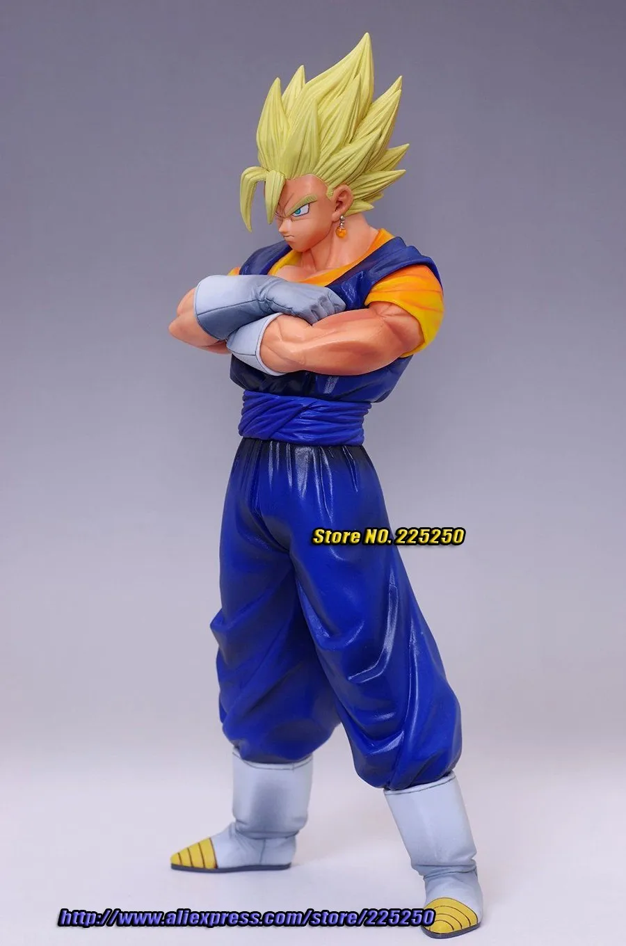 Японского аниме "Dragon Ball Z Кай" Оригинал Banpresto мастер звезды Пьеса (MSP) фигурки-vegetto Супер Saiyan