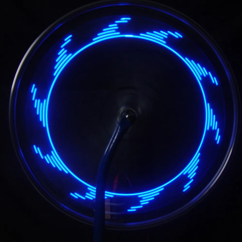 

14 LED 30 Flash Pattern Colorized Shock Sensor Wheel Spoke LED Light Universal Mountain Bike Bicycle Wheel Tire Decoration Light