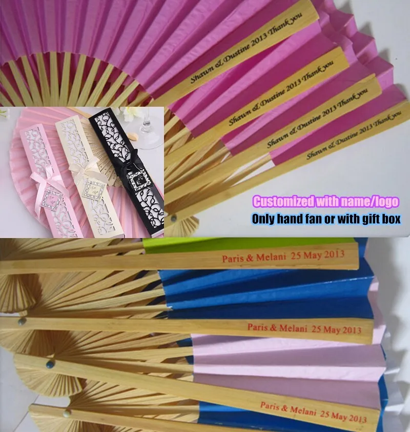 Custom silk fan 1-1