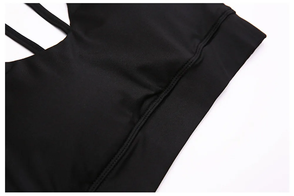 Sexy Sports Bra for Women Running Fitness Athletic Vest Popular Full Cup Sport Bras Hollow Out Yoga Top Woman Push Up Underwear  (24)