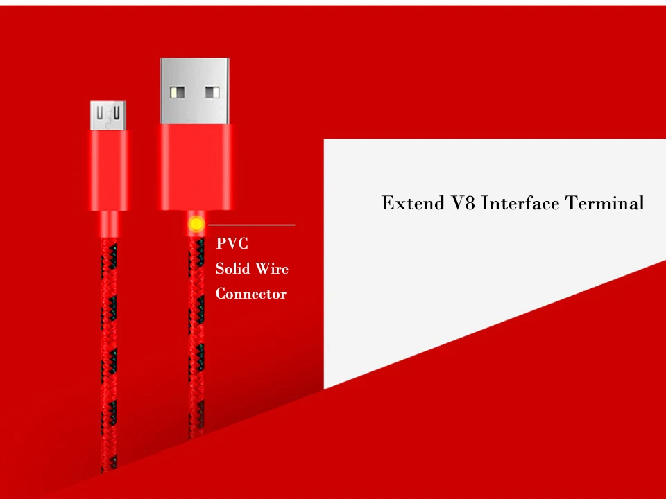 Micro USB Cable 1m 2.1A Nylon Fast Charge USB Data Cable for Android Mobile Phone USB Charging Cord Nylon Wire (2)