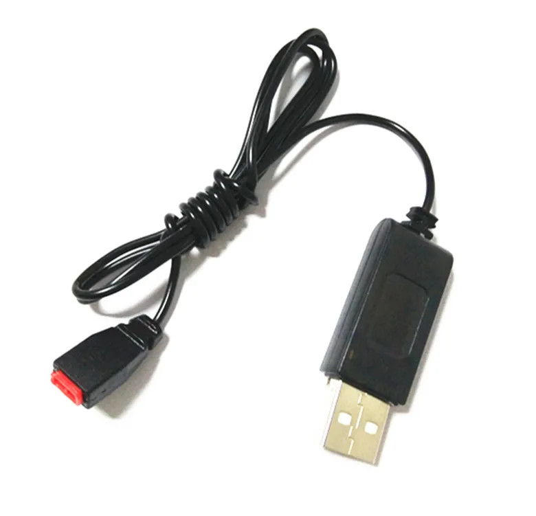 Four axis aircraft Lithium font b battery b font USB charging cable for Syma X5HW X5A