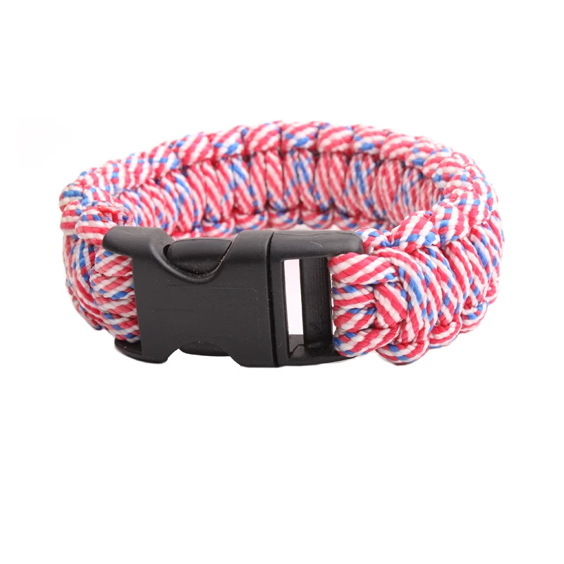 Wholesale Survival Bracelet Parachute Cord Emergency Paracord Camping Bracelet-in Paracord from ...