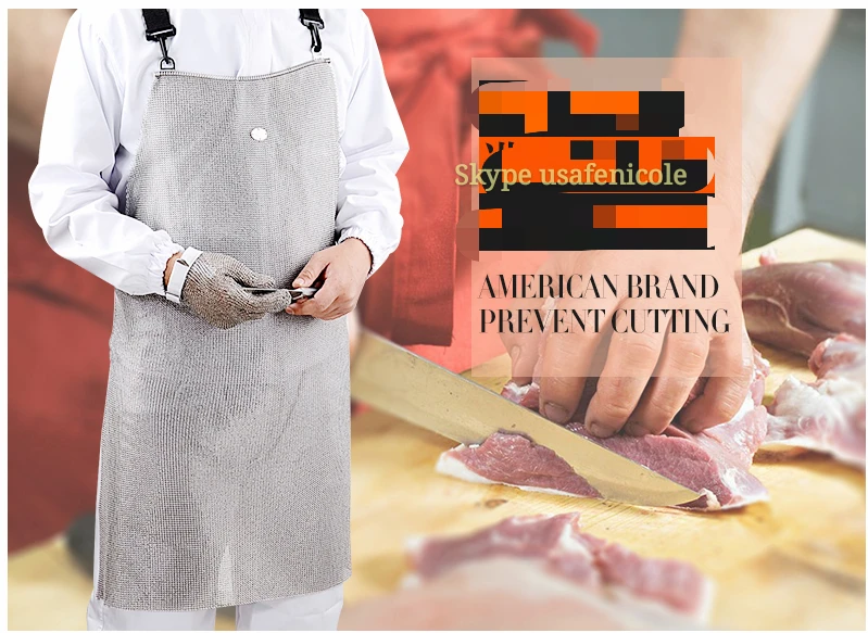 

Stainless Metal Mesh Apron 80*60c'm