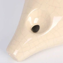 Ocarina 6 отверстий короткий рот керамический C Ключ музыкальный инструмент профессиональный для начинающих KH889