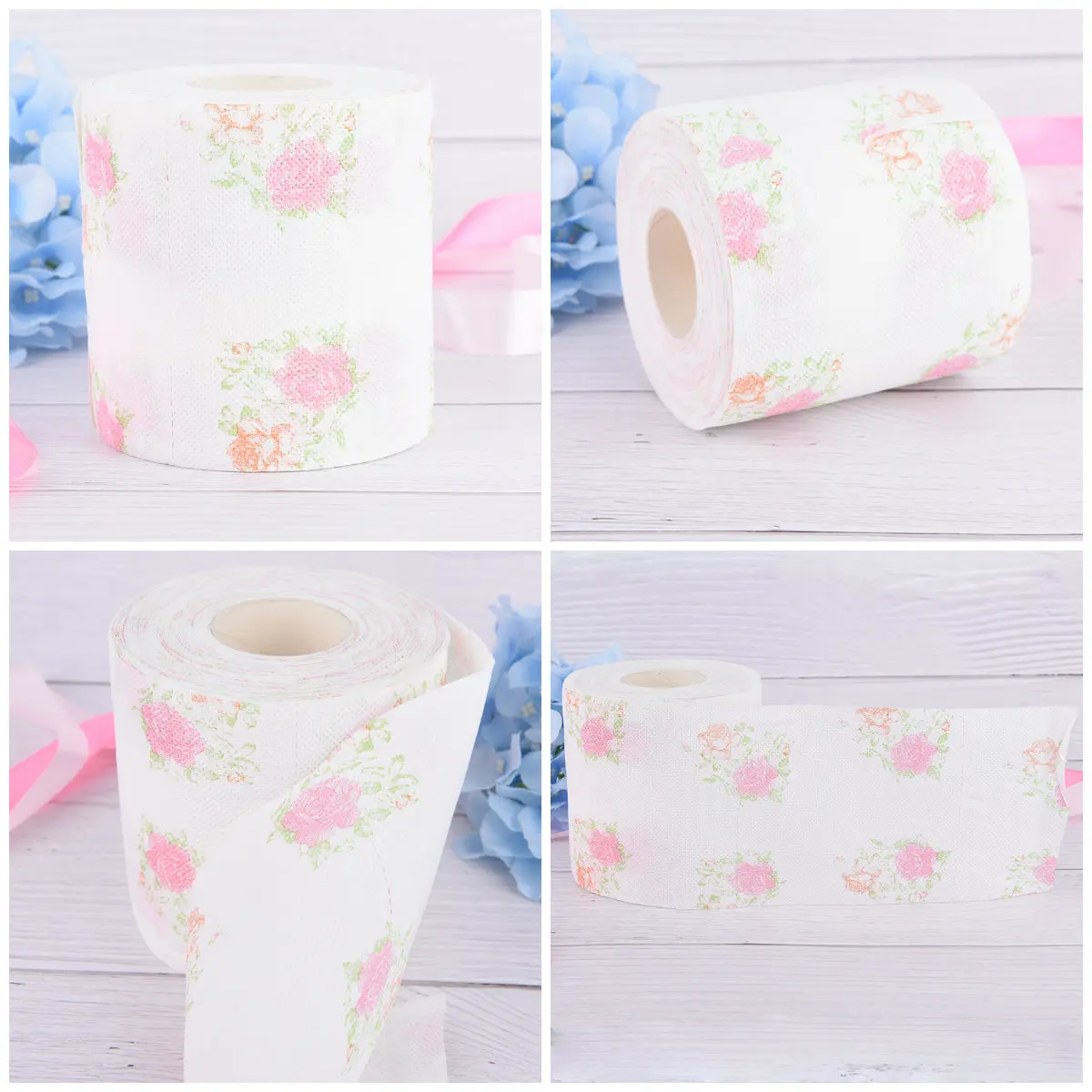 Buy Flower Pattern Printing Paper Toilet Tissues