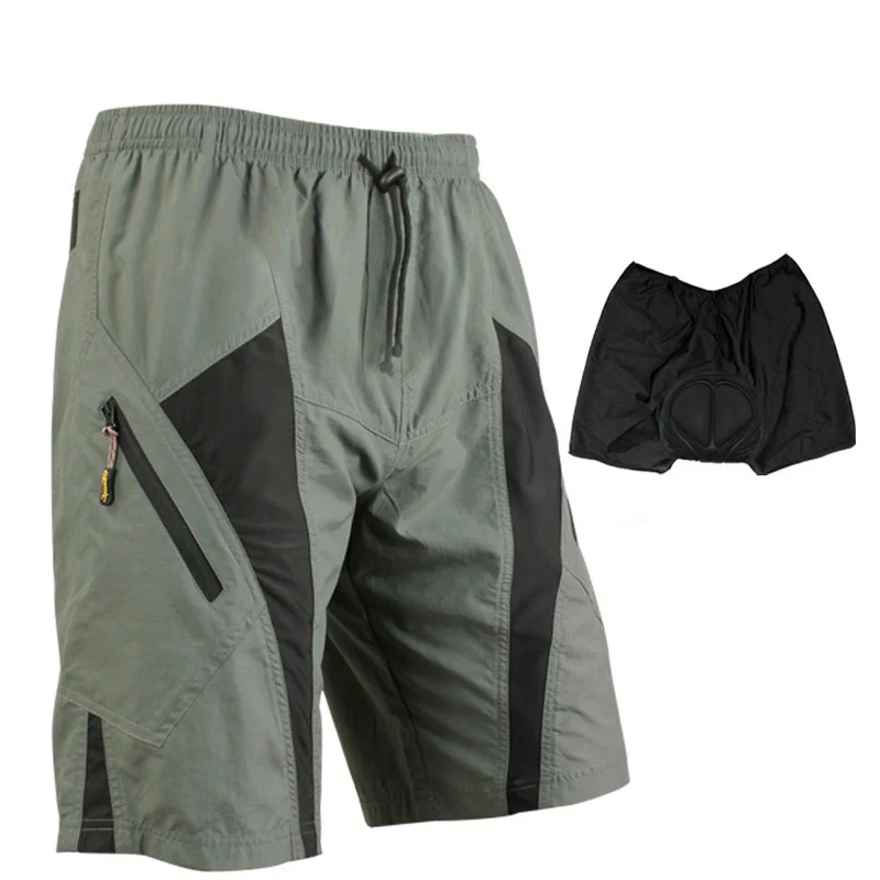 Мужские велосипедные шорты Santic Downhill крутые велотренажеры с 3D сеткой подкладкой