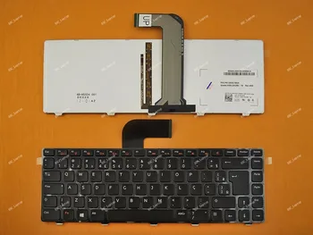 

New BR Brazil Portuguese Teclado Keyboard For Dell Vostro 3350 3450 3460 3550 3555 3560 1440 1445 1450 1550 Backlit Glossy Frame