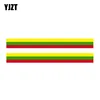 YJZT 2X 17.3CM*1.9CM Car Window Creative Lithuania Flag Car Sticker Decal 6-1160 ► Photo 1/2