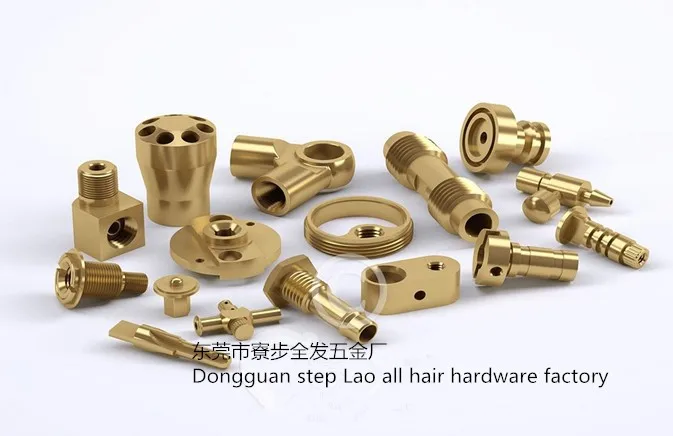 

Copper brass parts with CNC machining # turning # milling , Can small orders, Providing samples