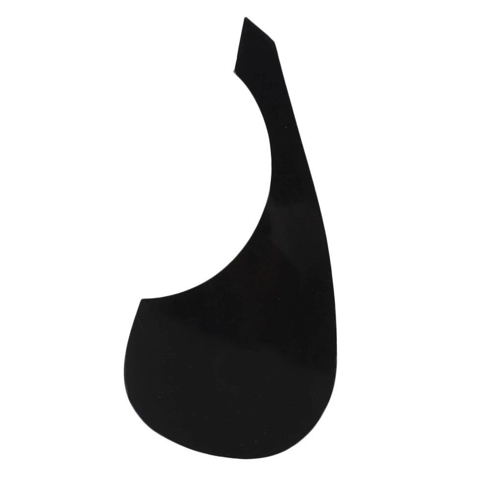 Black Acoustic Guitar Pickguard Self Adhesive PVC For Guitarin Guitar