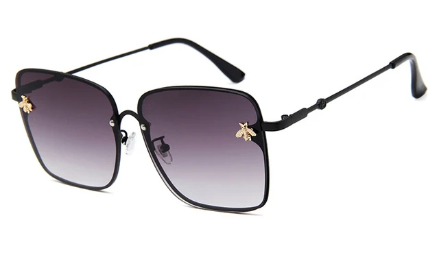 Small Bee Glasses Gradient Sun Glasses 