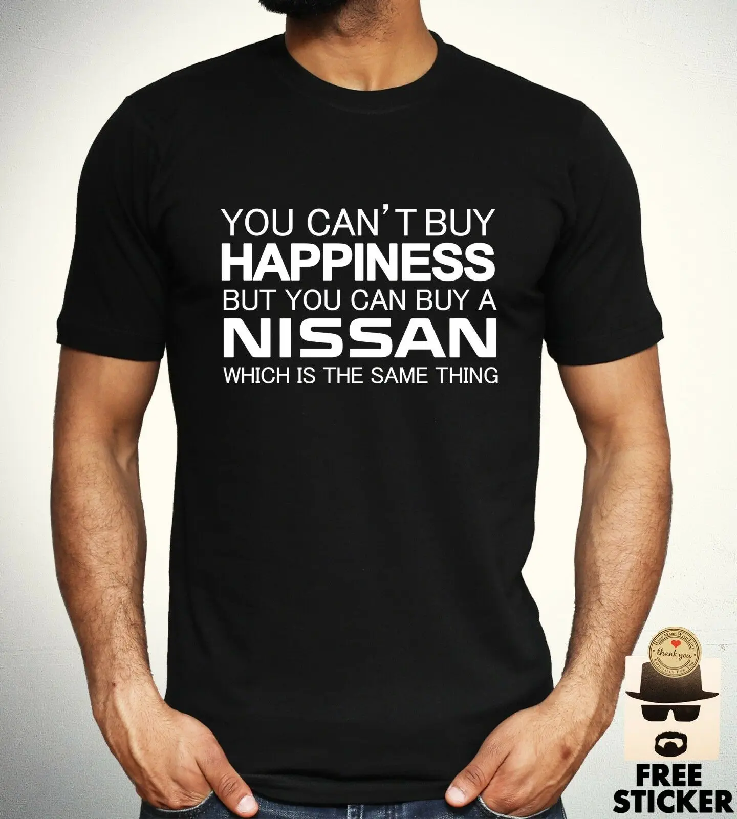 

Nissan Funny T shirt Car Sport Racing Tee Mens Clothing Gift Top S - XXL mazde mersedes suz uki