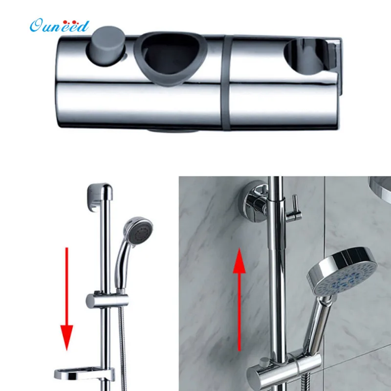 Ouneed Easily Adjustable Replacement Head Slider Holder 22mm ABS Chrome